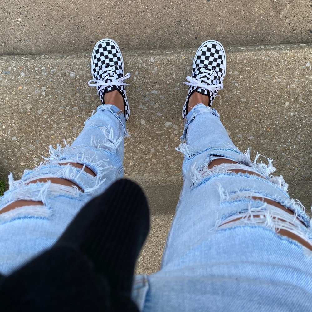 Checkerboard Vans